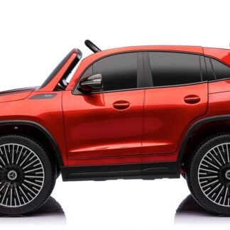 VENTA Mercedes-Benz EQA, 12v, asiento cuero, ruedas goma, 4 MOTORES, rojo pintado  INDA424-AC-XMX625R